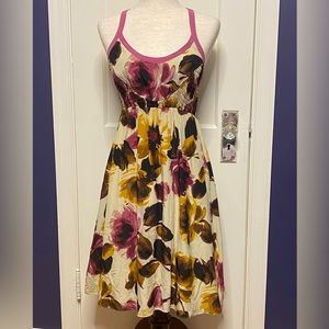 Anthropologie Moulinette Soeurs size 6 dress, silk, floral print